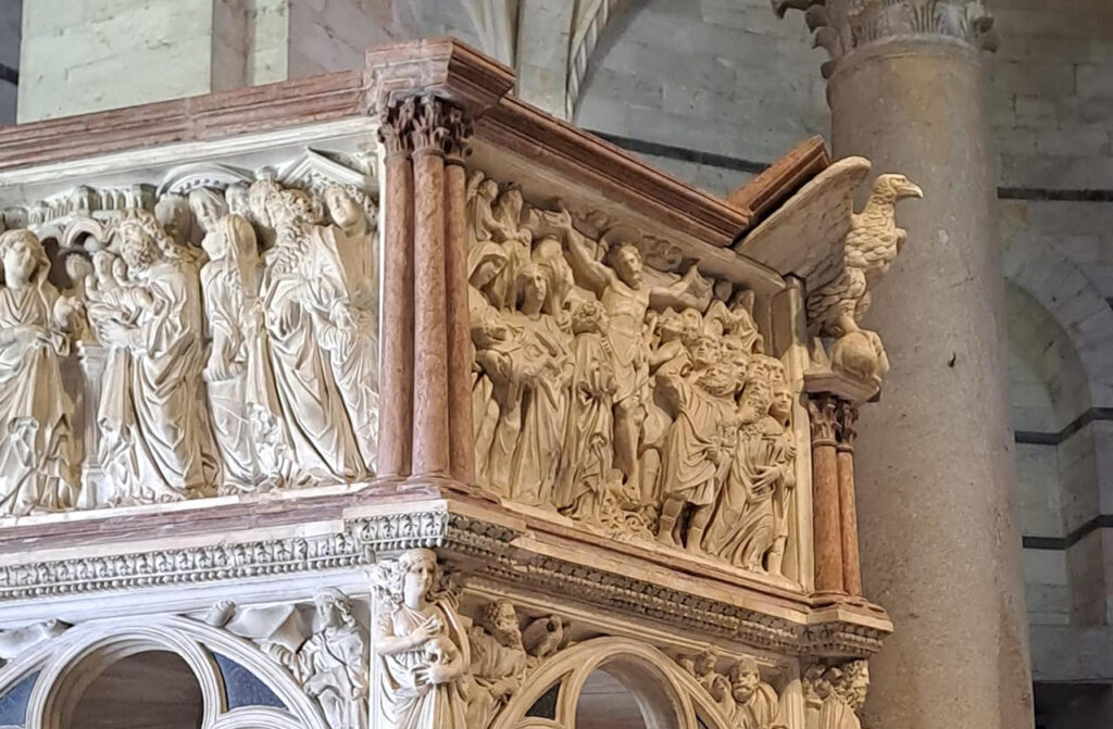 chaire du baptistère de pise